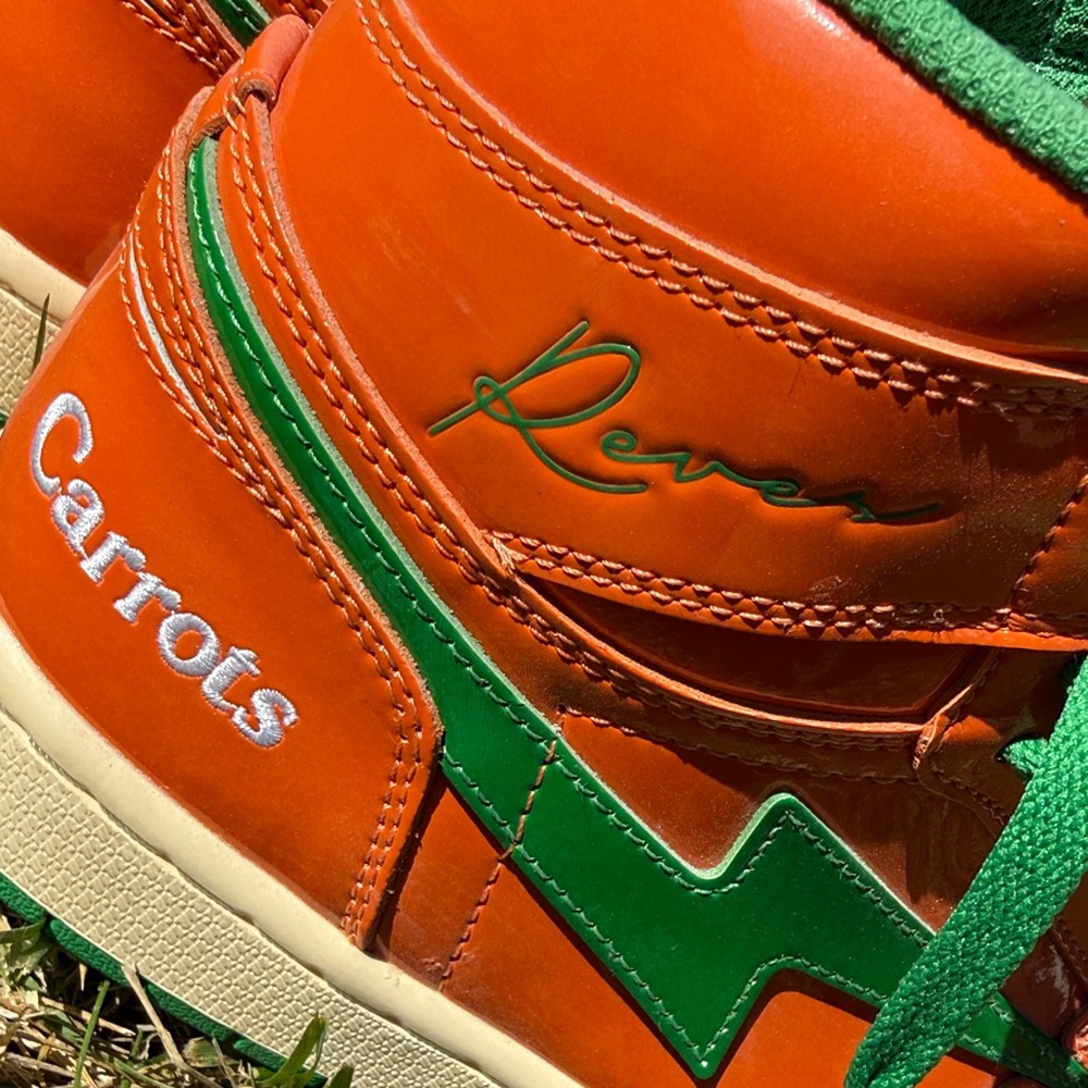 Reves Sport/ Kiv 85 Hi Top Carrots Size 8.  Worn one time - Picture 2 of 9